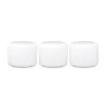 Lot 3 Pots Blanc Double paroi - 100ML