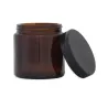 Lot 3 Pommadiers en verre ambré - 30ML