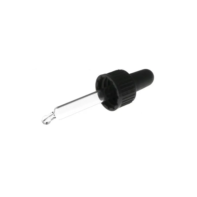 Bouchon avec Pipette en verre compte-gouttes