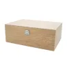 Boite en bois de rangement pour 20 flacons de 5 ou 10ml et 4 flacons de 50ml + Espace de rangement