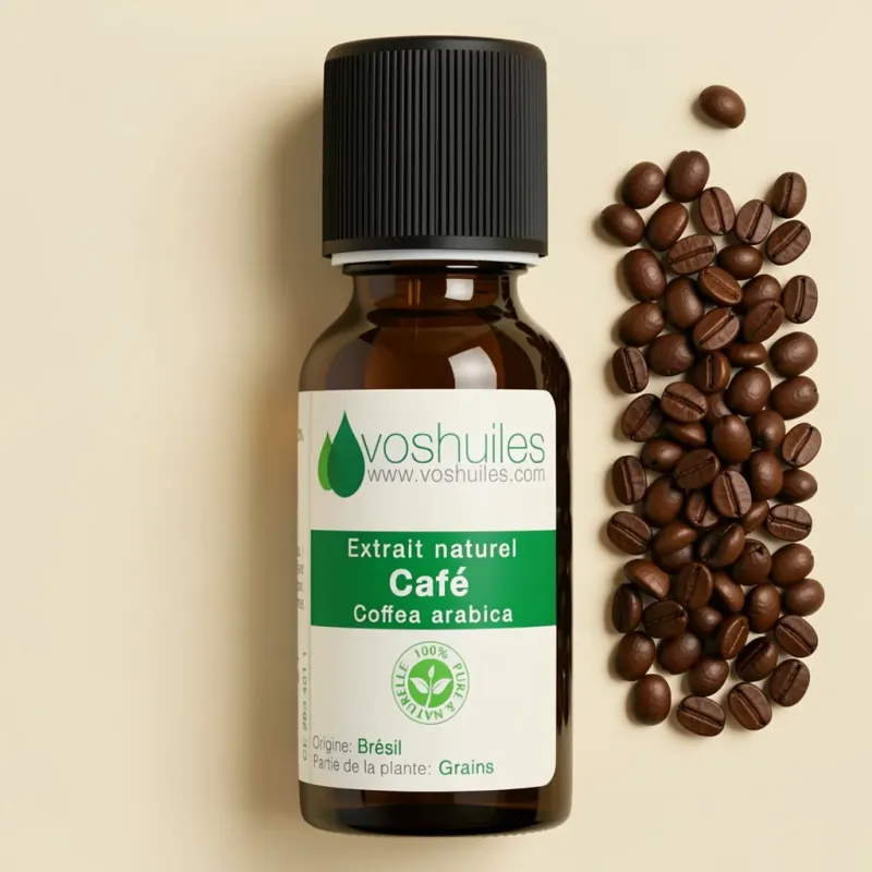 Extrait Naturel de grains de Café