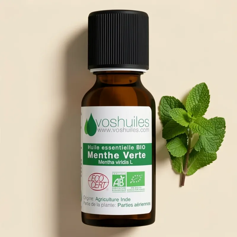 Huile Essentielle BIO de Menthe verte