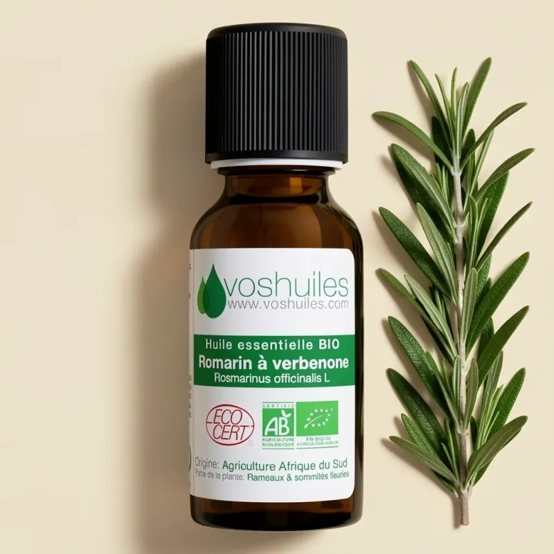 Huile Essentielle BIO de Romarin à Verbénone