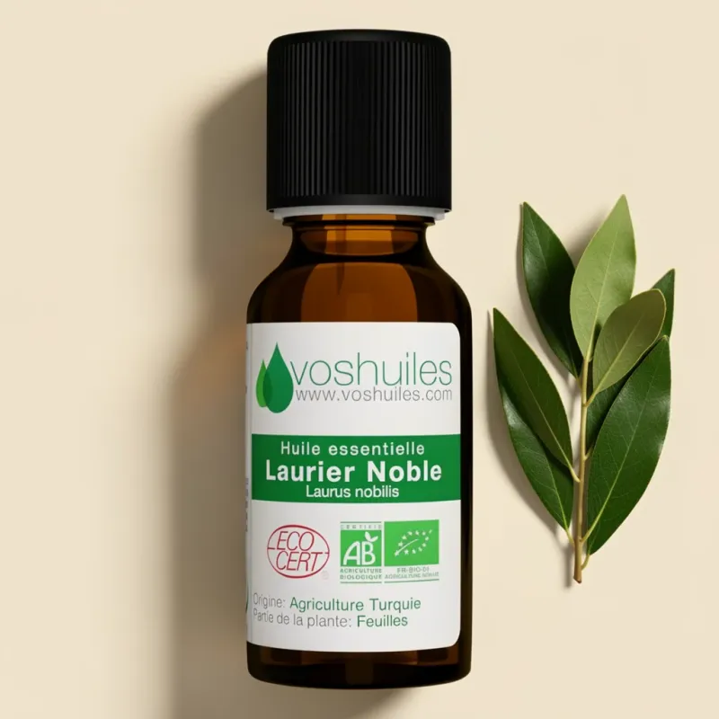 Huile Essentielle BIO de Laurier Noble