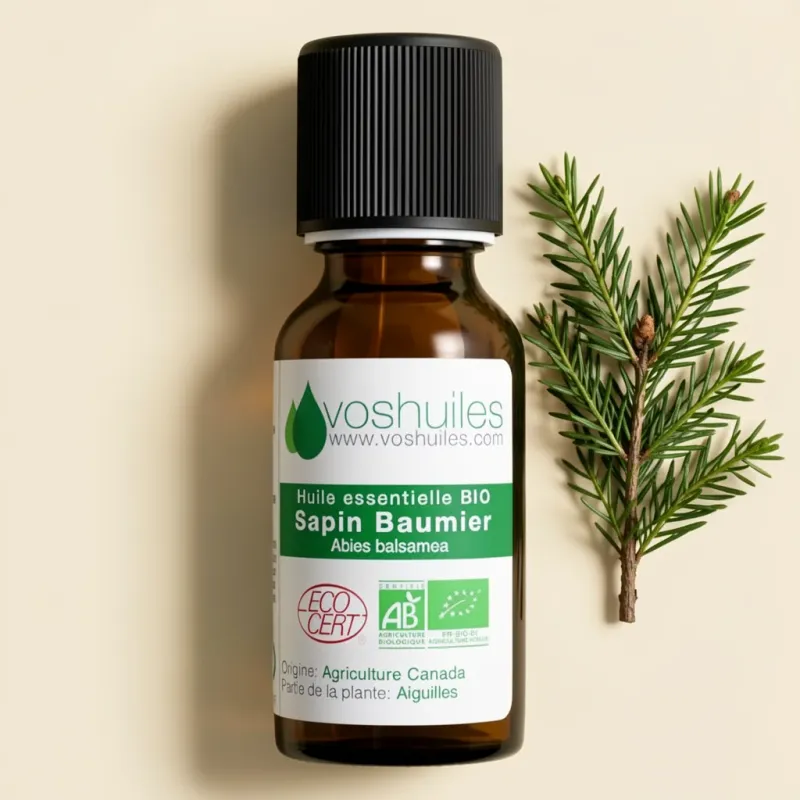 Huile Essentielle Bio de Sapin Baumier