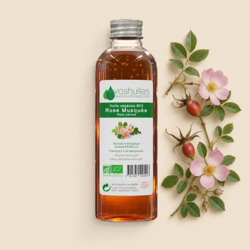 Huile Végétale BIO de Rose Musquée